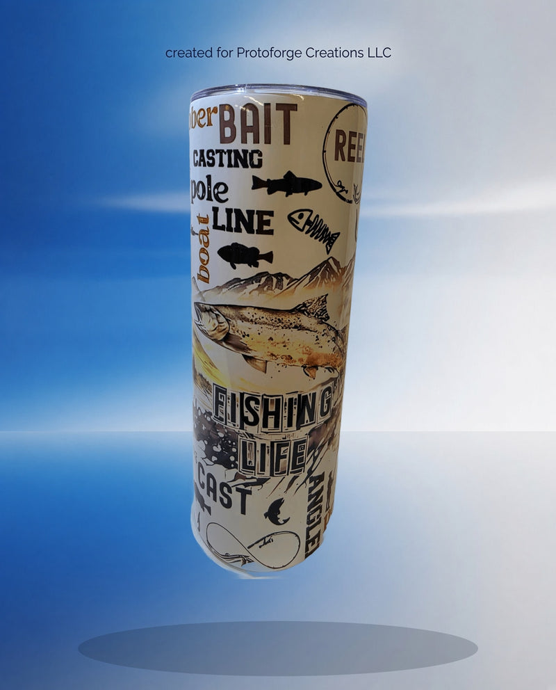 Fishing Life 20oz Tumbler