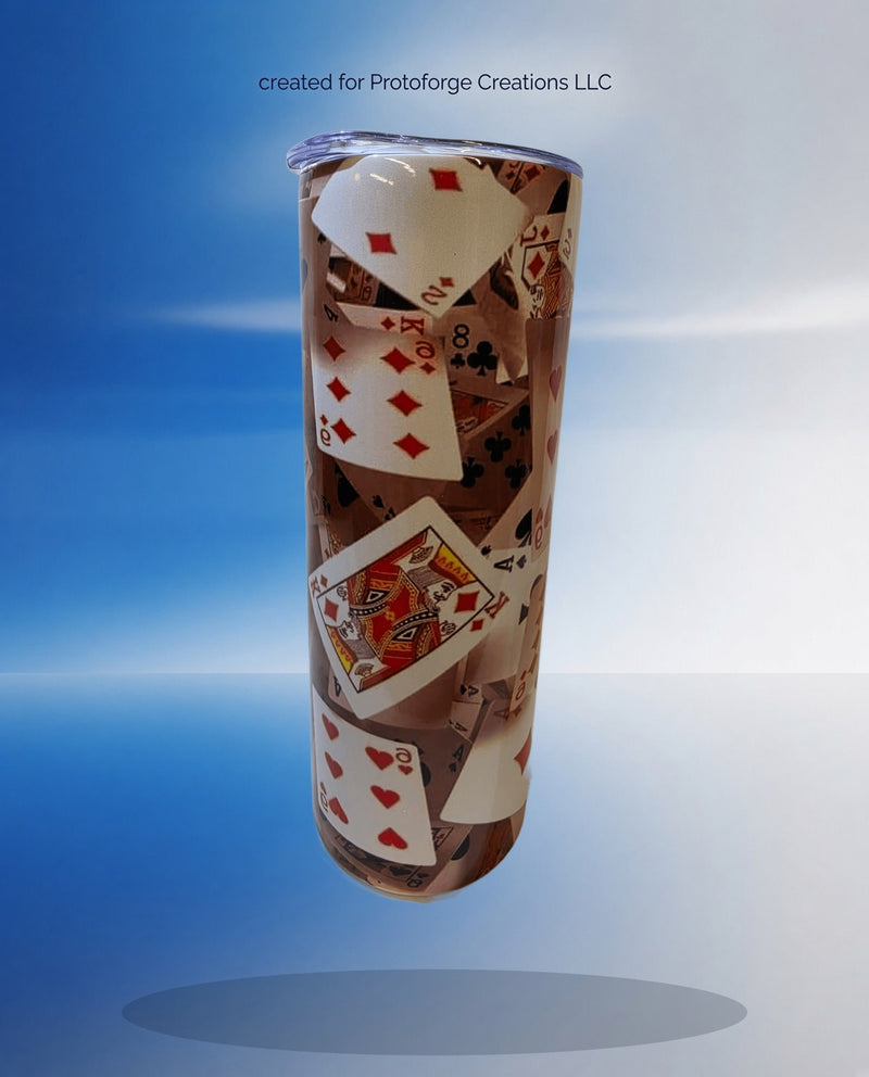 Playing Cards 20oz Tumbler