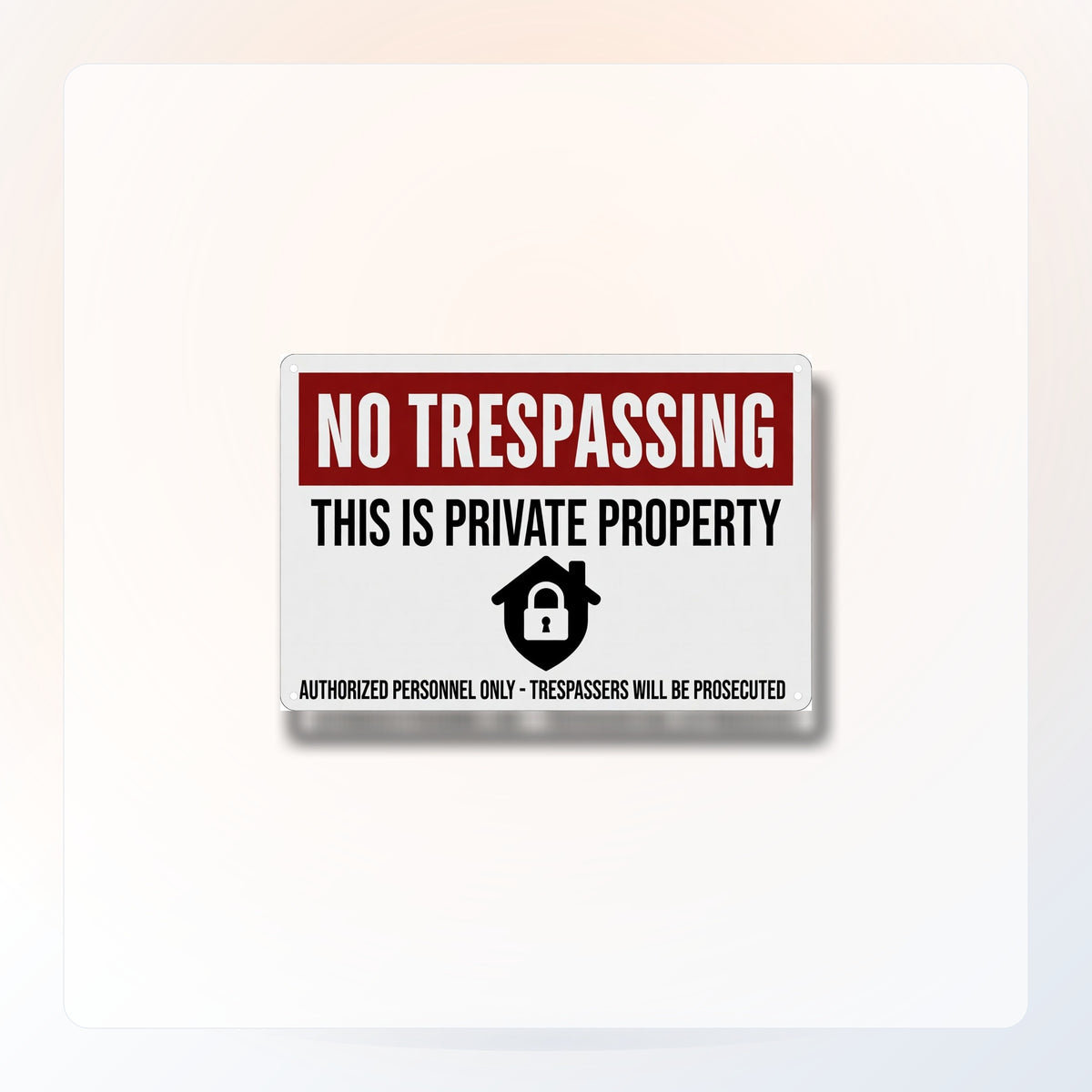 No Trespassing — Property Defense