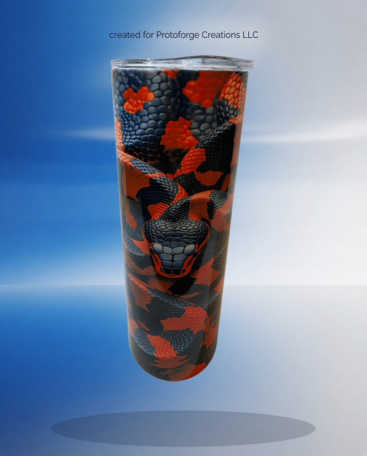 Red Snake 20oz Tumbler