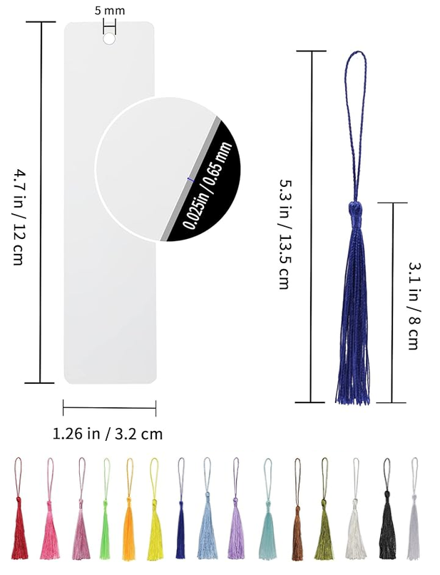 Bookmark with Tassel example